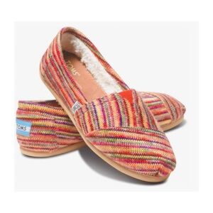 Toms knit slip ons